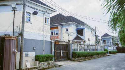 Three (3) units of luxurious 4-bedroom en-suite terrace duplexes.