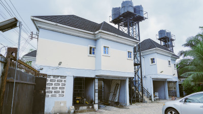 Three (3) units of luxurious 4-bedroom en-suite terrace duplexes.